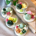 Garden Terrarium Candle with a Touch of Natures Serenity
